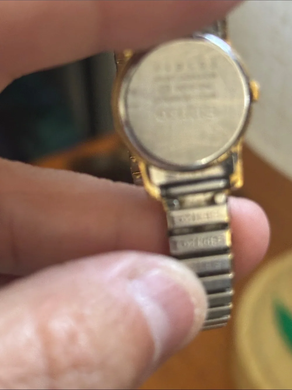 Seiko Gold-Tone Ladies Expansion Band Watch